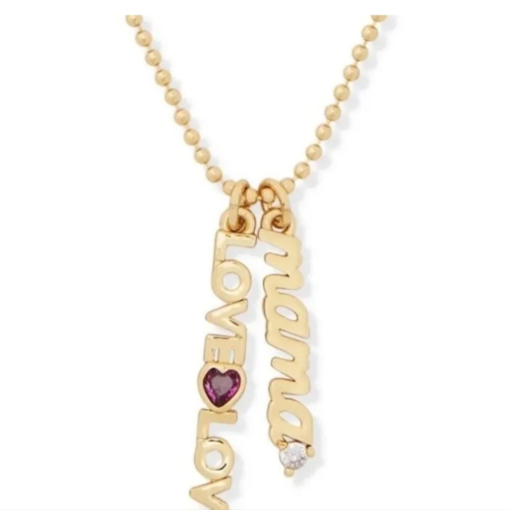NWT Kate ♠️ Spade Mom Necklace - Picture 3 of 6